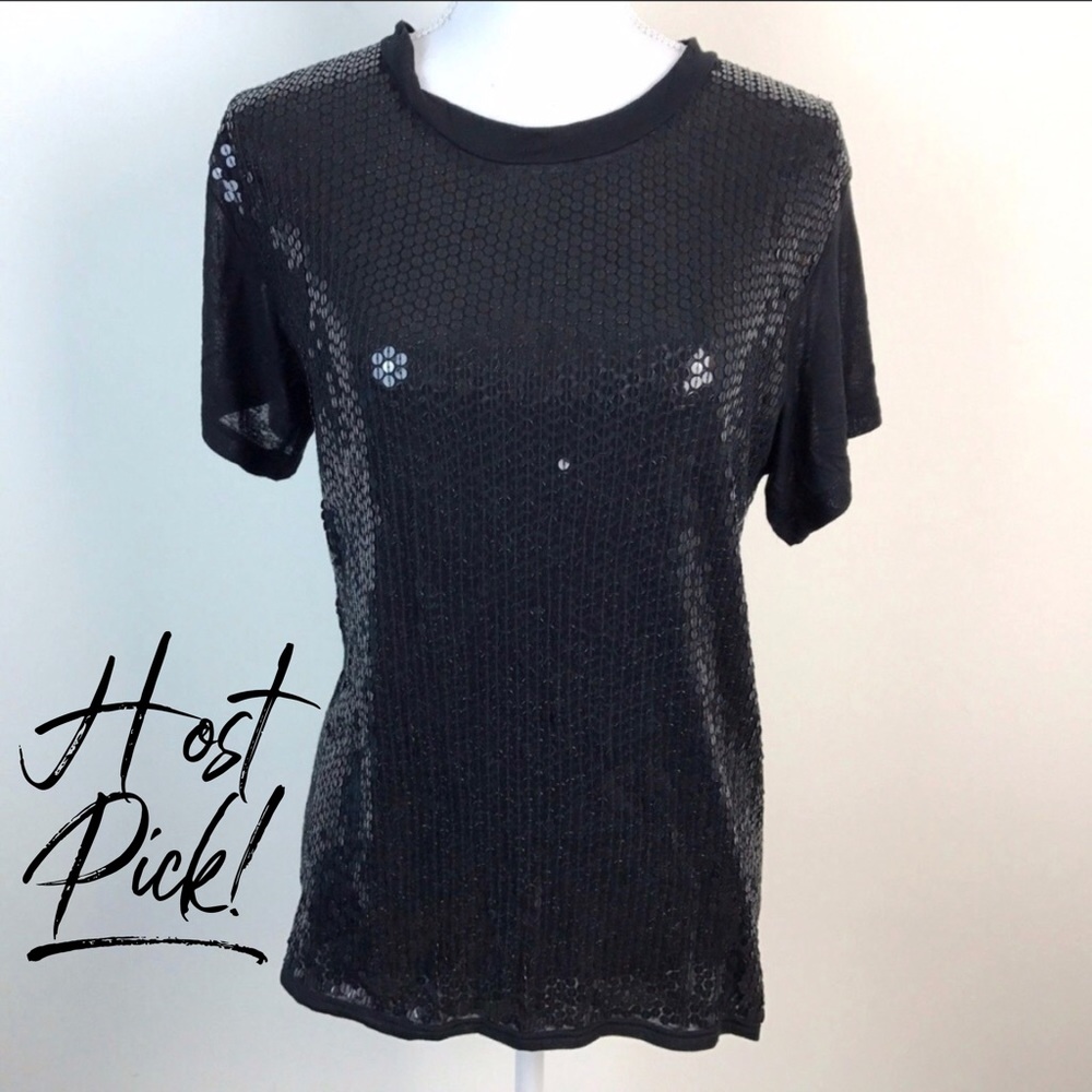 Chloe Sequin Top Runway